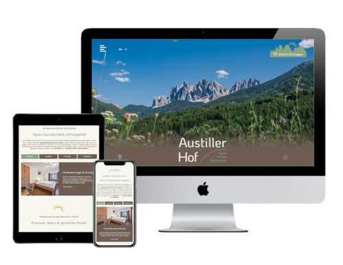 Austillerhof Webdesign