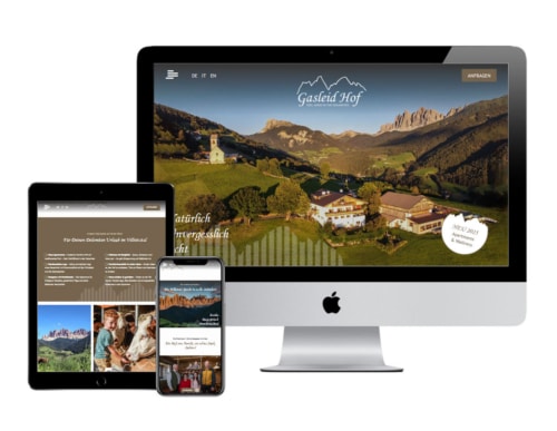 Gasleidhof Webdesign