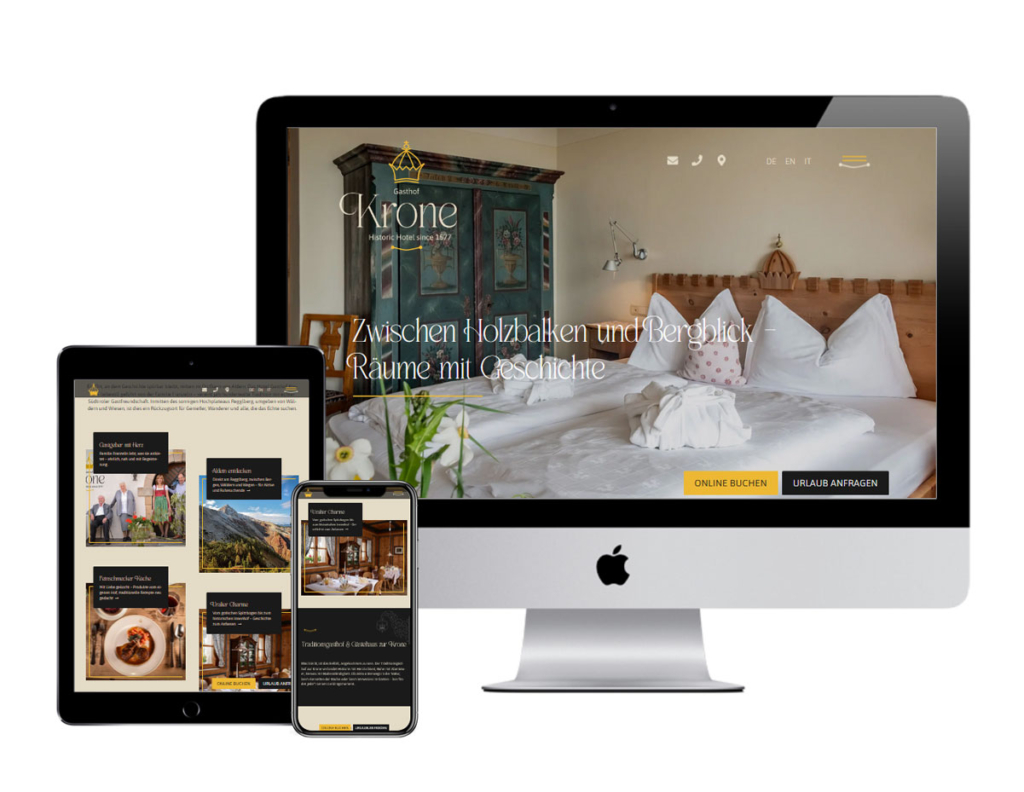 Gasthof Krone Webdesign