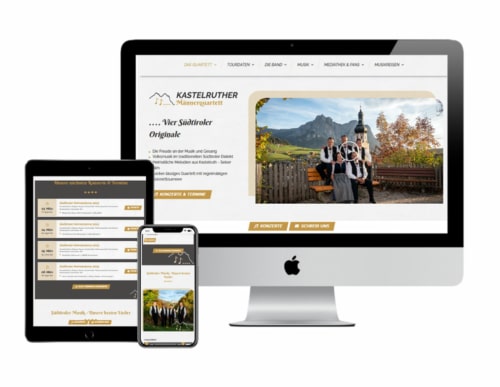 Kastelruther Maennerquartett Website