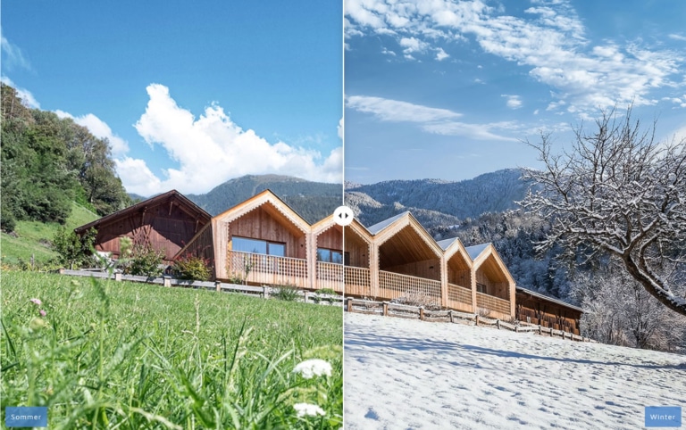 Ki Winterbild Aus Sommerbild