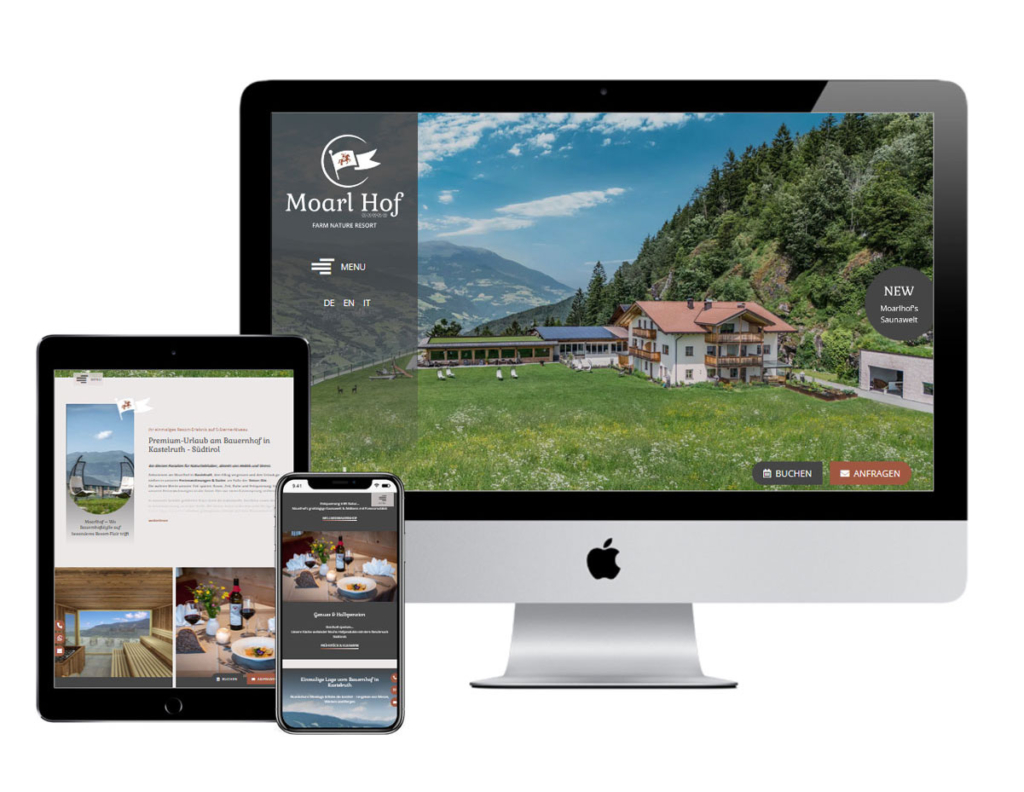 Moarlhof Webdesign
