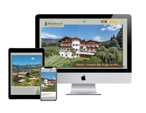 Naturhotel Waldesruh Webdesign