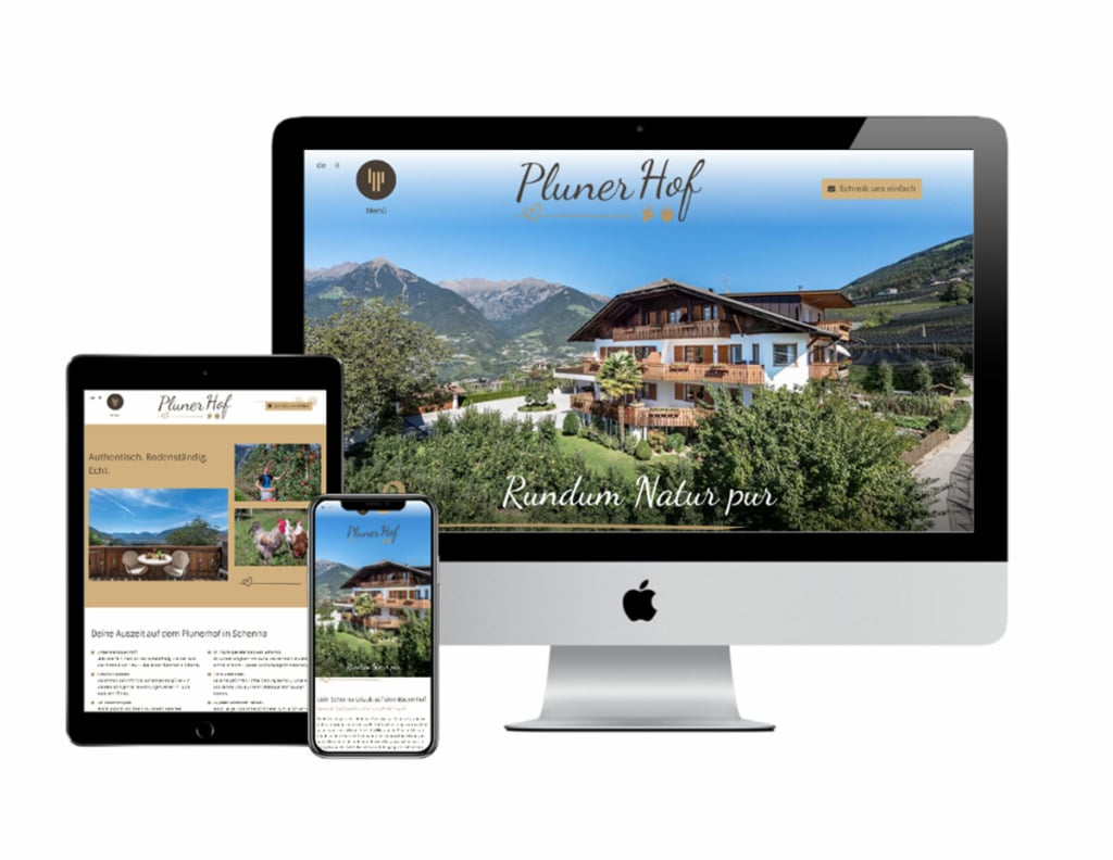 Plunerhof Website