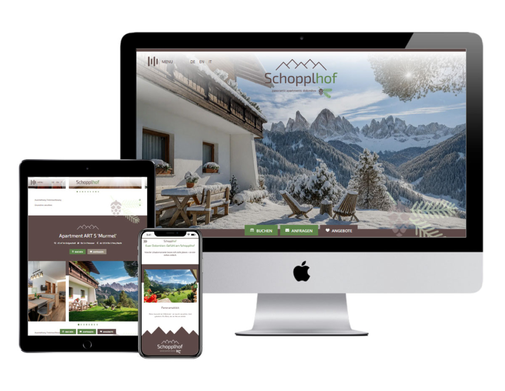 Schopplhof Webdesign