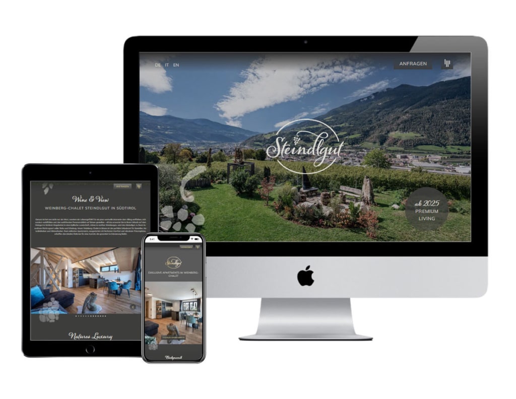 Steindlgut Webdesign