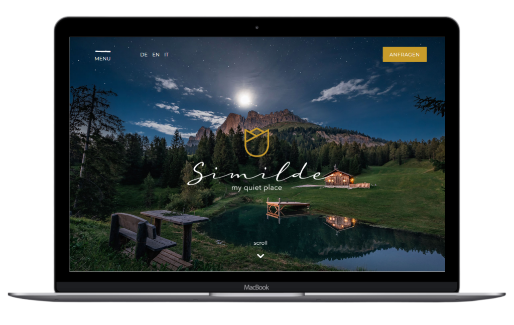 Website Konzept Suedtirol